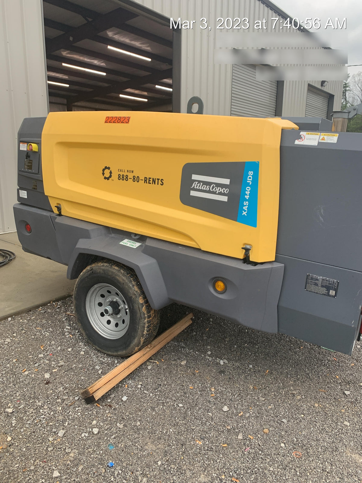 2022 ATLAS COPCO XAS440