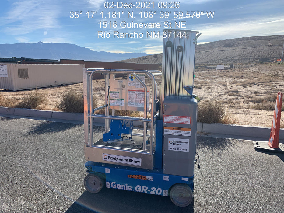 2020 GENIE GR-20