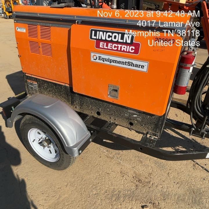 2022 Lincoln Electric LE400 Kubota V1505, Trlr, Cable Rack, Light Kit, ES Decals, T3