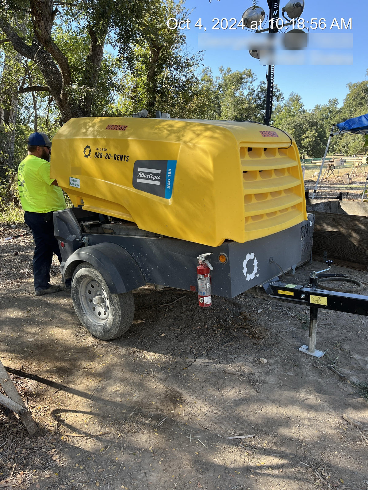 2023 ATLAS COPCO XAS188 CWK