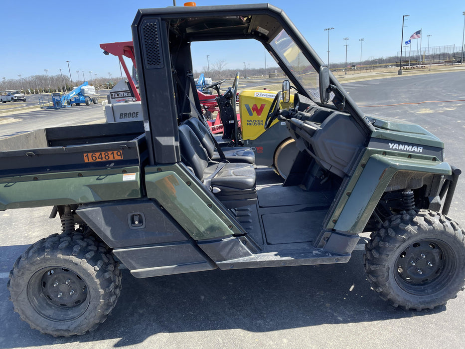 2021 Yanmar YU1000 Canopy, Steel Wheel, Poly WindShield, Beacon, Backup Alarm