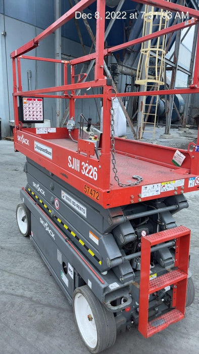 2018 Skyjack SJIII-3226 Standard Rental Specs