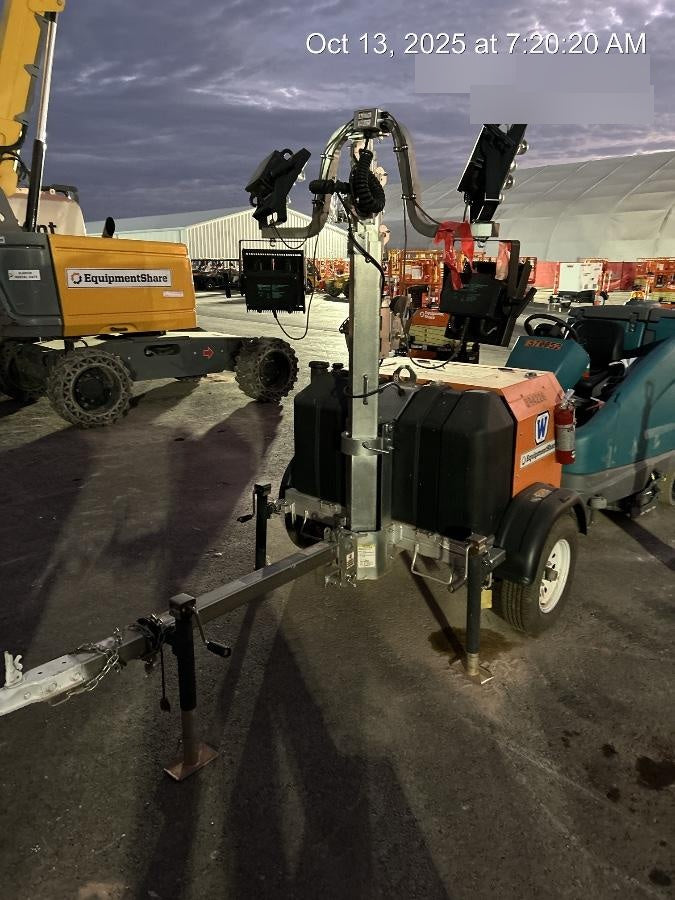 2024 Wanco WLTT-4MM4K Diesel, Deep Sea Controller, Shore Power Plug, Auto Start, (4) 350W LED Floodlights, 4kW Generator, 60 Gal Fuel Tank, 2" Ball, T3