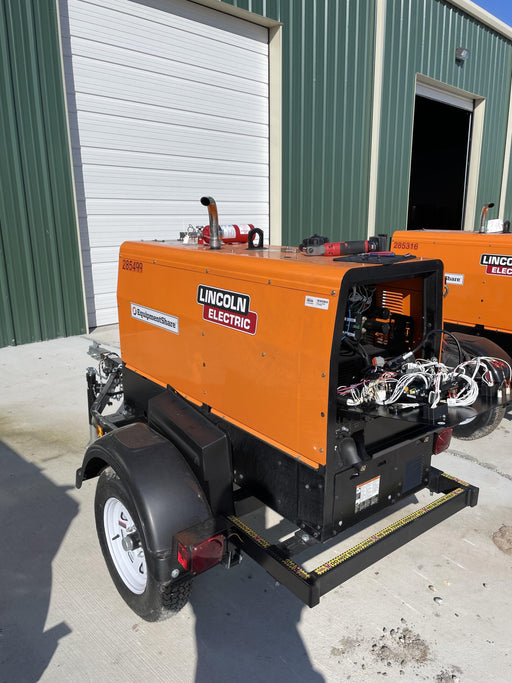 2022 Lincoln Electric LE400 Kubota V1505, Trlr, Cable Rack, Light Kit, ES Decals, T3