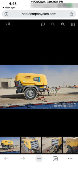 2022 ATLAS COPCO XAS 110