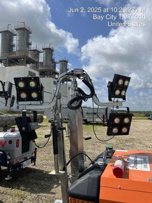 2024 Wanco WLTT-4MM4K Diesel, Deep Sea Controller, Shore Power Plug, Auto Start, (4) 350W LED Floodlights, 4kW Generator, 60 Gal Fuel Tank, 2" Ball, T3