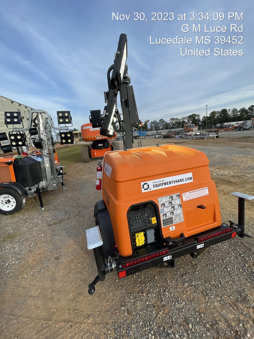 2023 Generac MLT2 Diesel, Flex Switch 120V Input, Powerzone Controller, 
(4) 320W LED Lights, 4kW Generator, 39.9 Gal Fuel Tank, 2" Ball, T3