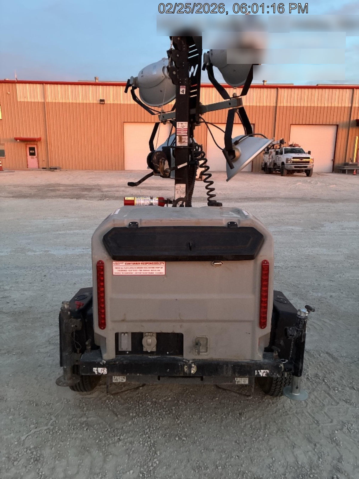 Wacker Neuson LTV6K-MH Wacker Neuson LTV6L Towable Light Tower