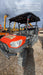 2022 Kubota RTV-X1140W-H Plastic Canopy, Windshield Acrylic Clear, LED Strobe Light, Wire Harness Kit, Back up Alarm