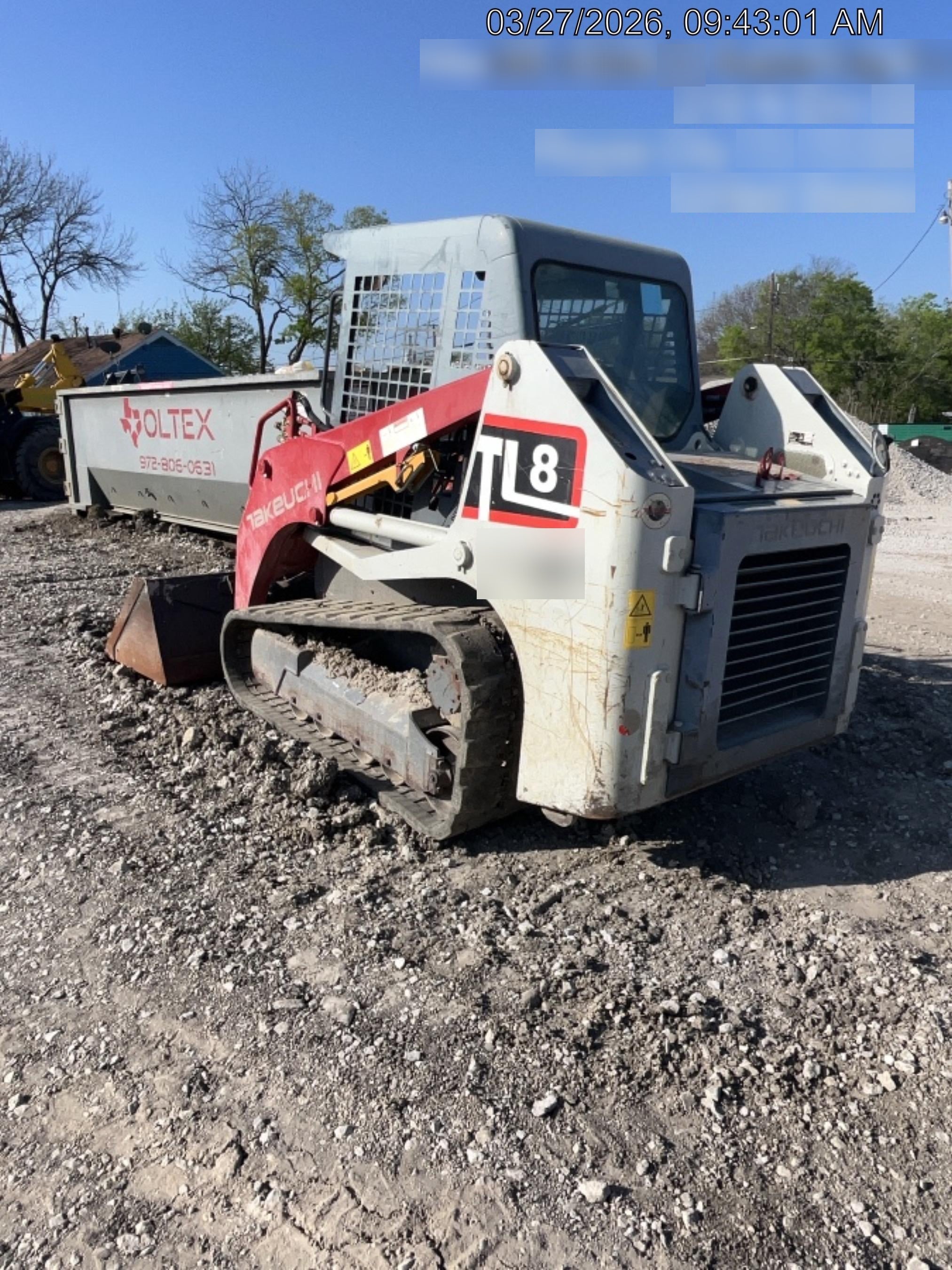 2020 TAKEUCHI TL8R