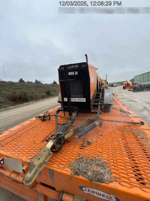 2022 Lincoln Electric LE400 Kubota V1505, Trlr, Cable Rack, Light Kit, ES Decals, T3