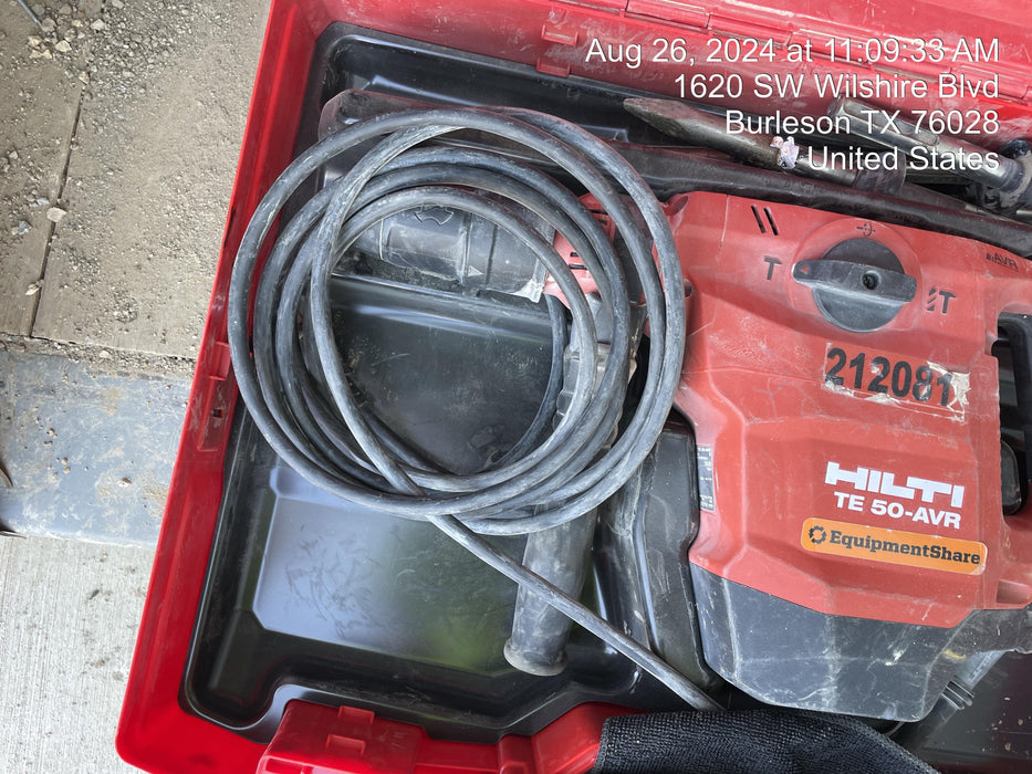 2022 HILTI TE 50-AVR