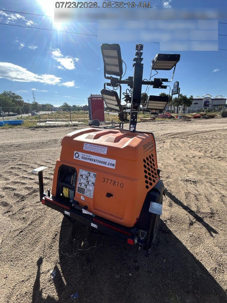 2023 Generac MLT2 Diesel, Flex Switch 120V Input, Powerzone Controller, 
(4) 320W LED Lights, 4kW Generator, 39.9 Gal Fuel Tank, 2" Ball, T3