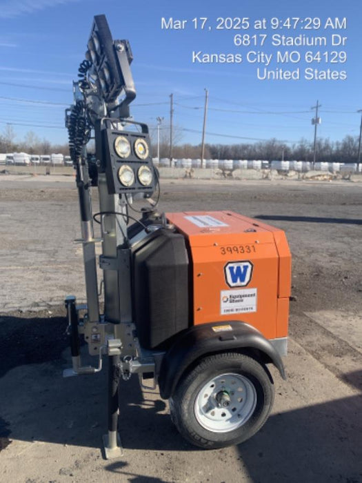 2024 Wanco WLTT-4MM4K Diesel, Deep Sea Controller, Shore Power Plug, Auto Start, (4) 350W LED Floodlights, 4kW Generator, 60 Gal Fuel Tank, 2" Ball, T3