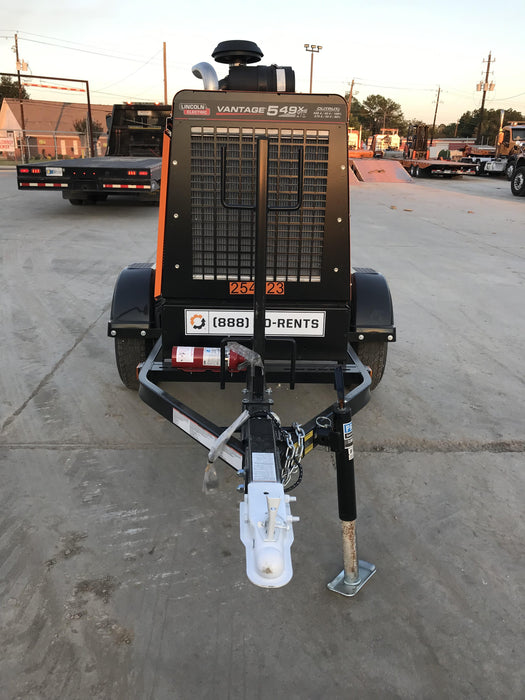 2022 Lincoln Electric Vantage 549X Crosslink Technology, Trailer Mounted, ES Decals, T3