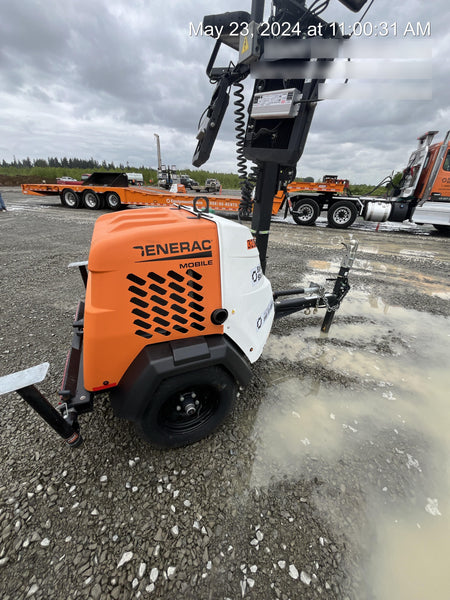 2023 Generac MLT2 Diesel, Flex Switch 120V Input, Powerzone Controller, (4) 320W LED Lights, 4kW Generator, 39.9 Gal Fuel Tank, 2" Ball, T3