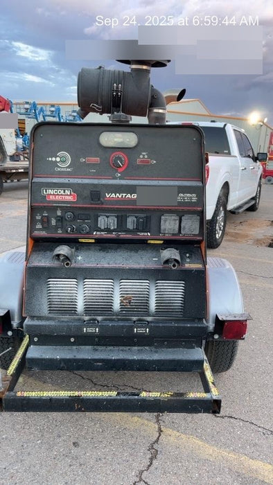 2023 Lincoln Electric Vantage 549X Crosslink Technology, Trailer Mounted, ES Decals, T3
