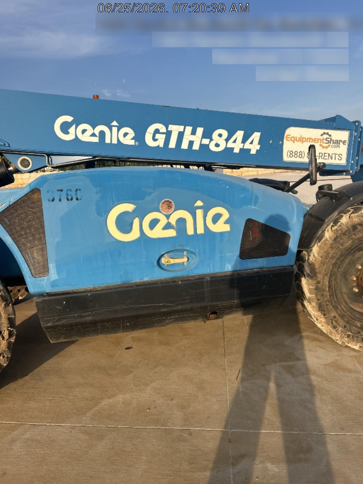 2017 GENIE GTH-844