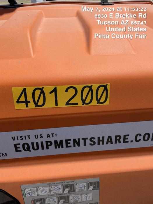 2024 Generac MLT2 Diesel, Flex Switch 120V Input, Powerzone Controller, 
(4) 320W LED Lights, 4kW Generator, 39.9 Gal Fuel Tank, 2" Ball, T3