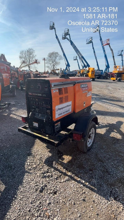 2021 Lincoln Electric Vantage 322 Vantage 322 Ready Pak 3 w/ Decals, ORANGE (includes trailer, cable rack, fender light kit) NO Telematics