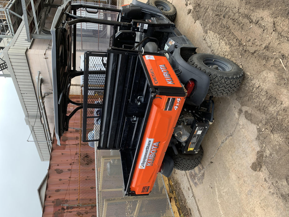 2020 Kubota RTV-X1140W-H 4wd Utility Cart, 4 Seat, Diesel, LED Strobe, Windshield Tempered Glass, Plastic Canopy, Wire Harness Kit, Backup Alarm