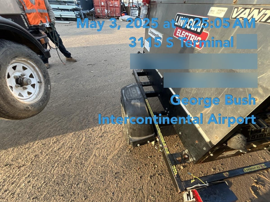 2019 Lincoln Electric Vantage 322 Welder Ready-Pak 3, Two wheel trailer, Fender and Light kit, Cable Rack