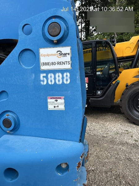 2017 Genie GTH-844 Genie GTH-844, Solid Tires, 60" carriage/forks, Full Cab, Work Lights