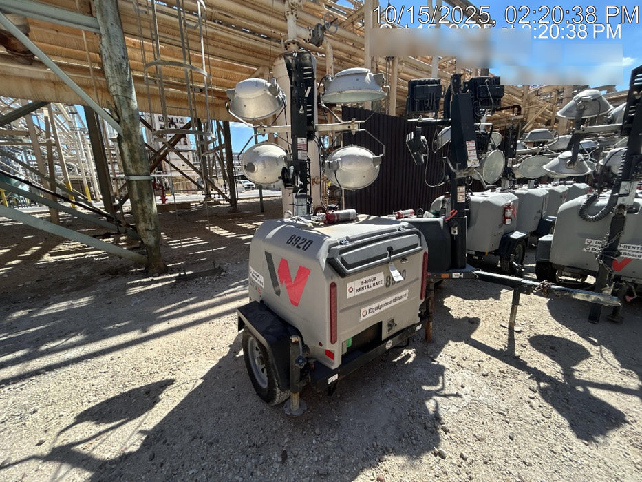 2018 Wacker Neuson LTV6L-MH Wacker Neuson LTV6L Towable Light Tower