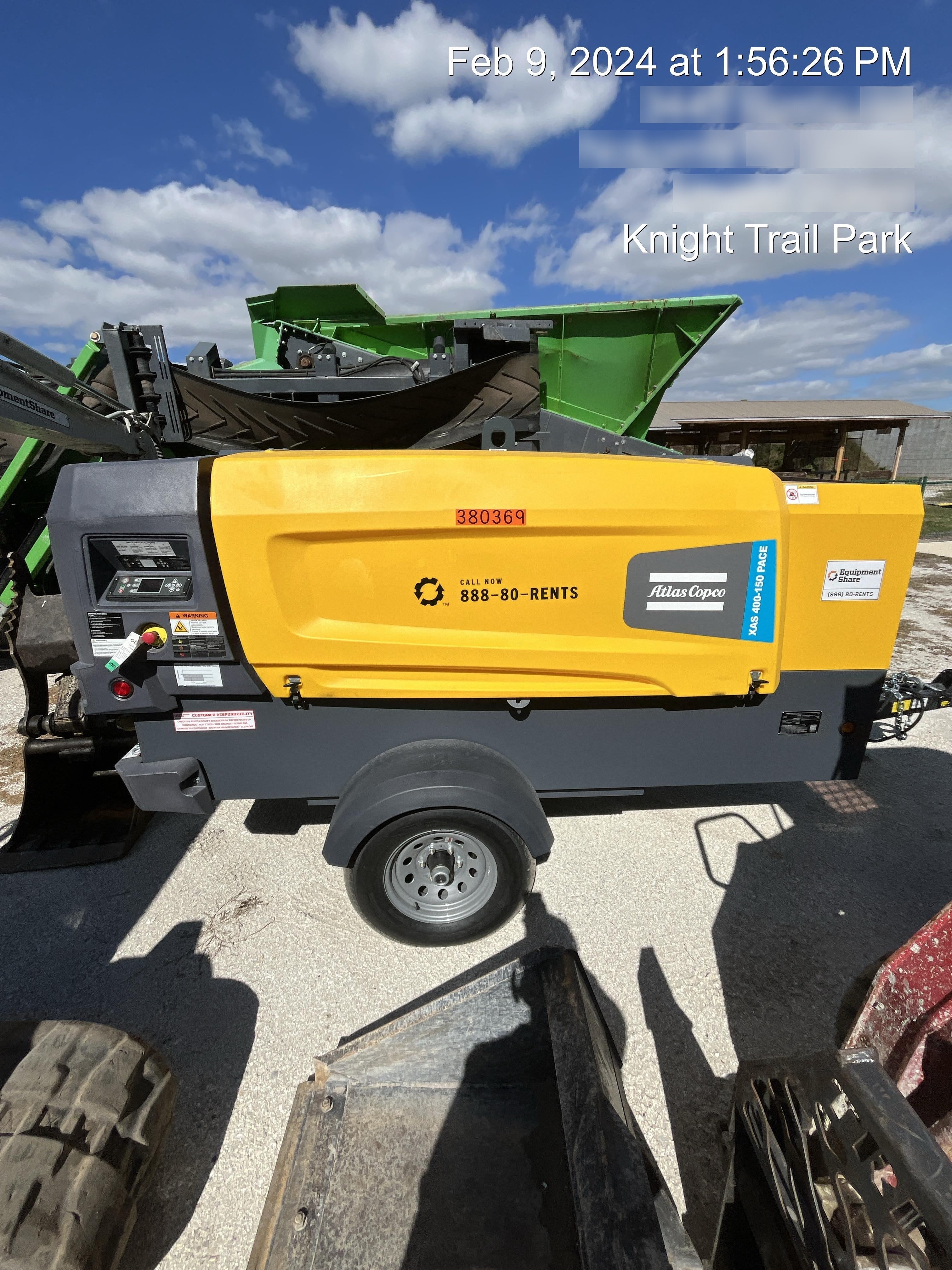 2023 ATLAS COPCO XAS 400-150 PACE