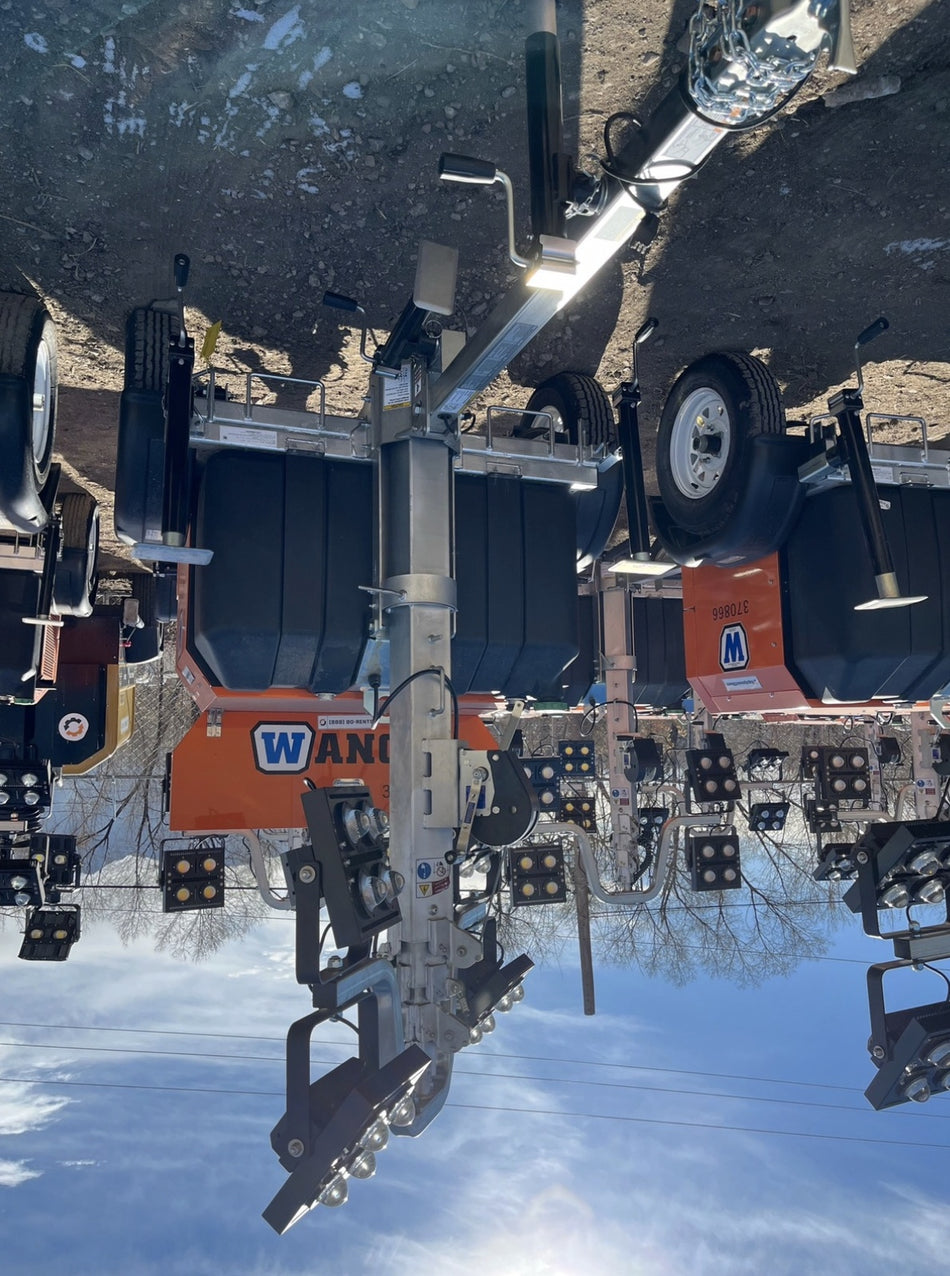 2023 Wanco WLTT-4MM4K Diesel, Deep Sea Controller, Shore Power Plug, Auto Start, (4) 350W LED Floodlights, 4kW Generator, 60 Gal Fuel Tank, 2" Ball, T3