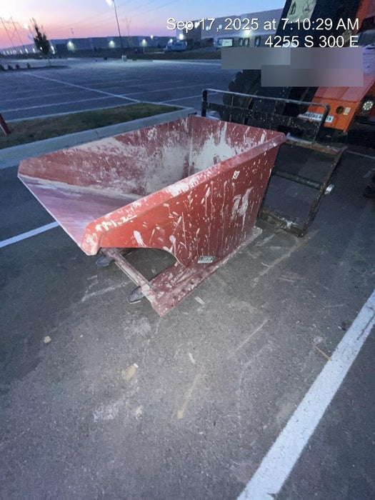 2025 MARATHON Dump Hopper, 1 cu yd