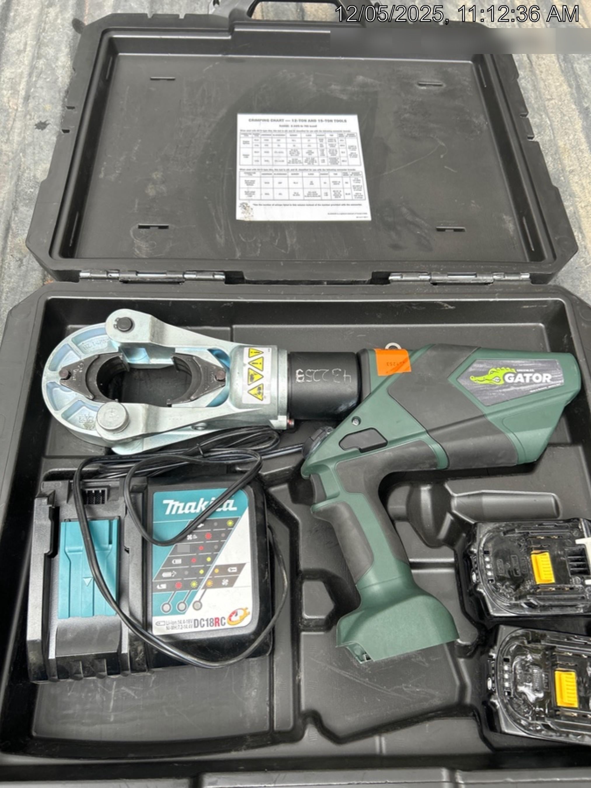 2024 GREENLEE EK1550FLX11