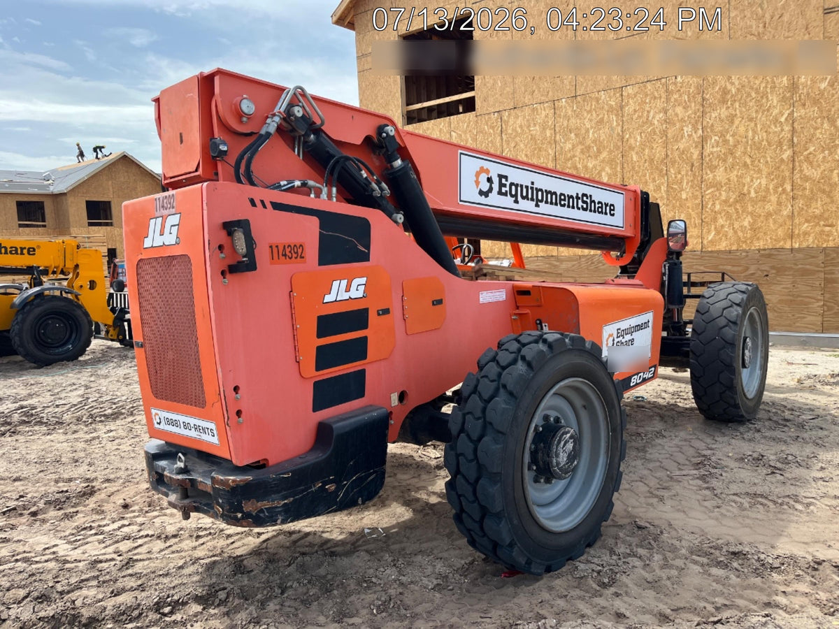 2020 Skytrak 8042 74 Hp, FF Tires, Work Lights, Beacon, Aux Hydraulics, Back up Alarm, Lifting Eye, ES Decals