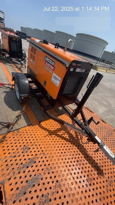 2021 Lincoln Electric Vantage 322 Vantage 322 Ready Pak 3 w/ Decals, ORANGE (includes trailer, cable rack, fender light kit) NO Telematics