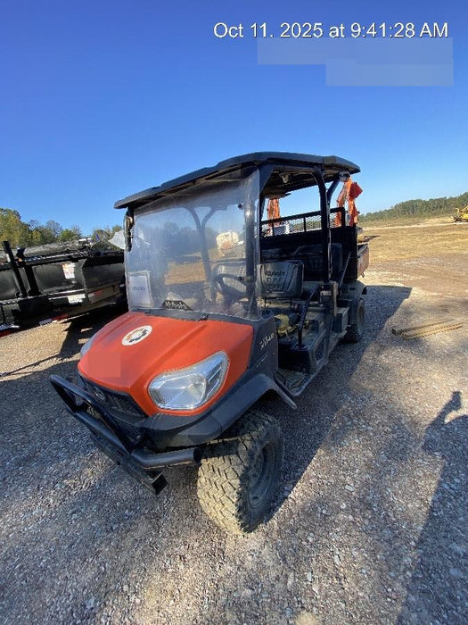 2020 Kubota RTV-X1140W-H Canopy, 4-Seater, Diesel, Windshield Acrylic Clear, Strobe Light, Backup Alarm