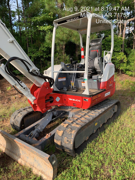 2021 TAKEUCHI TB250-2