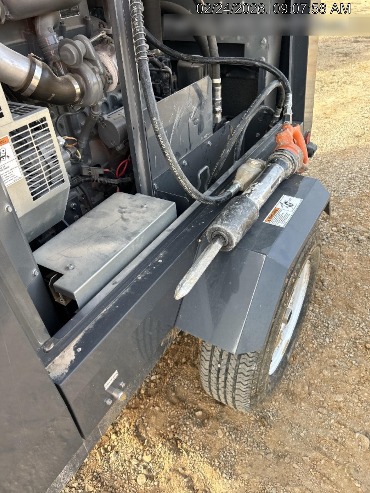 2025 MICHIGAN PNEUMATIC MP-133-ORANGE-NEP