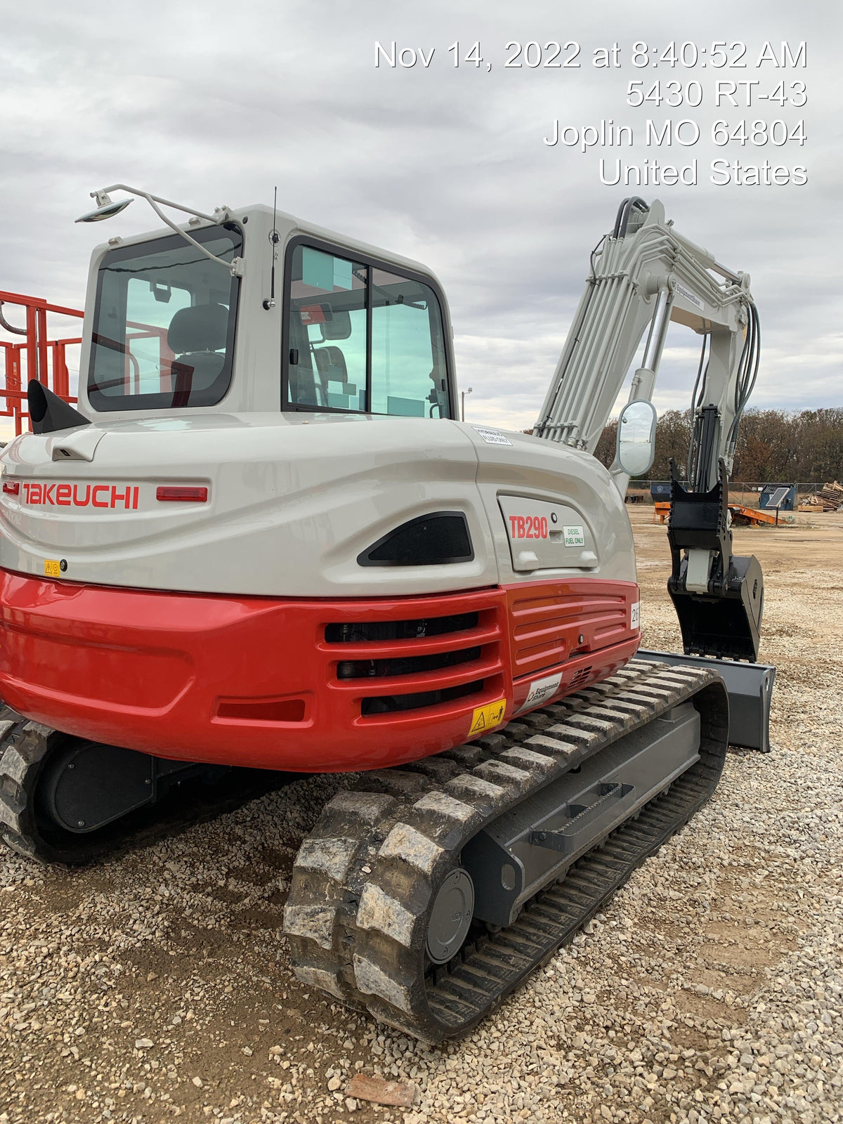 2022 TAKEUCHI TB290-CR