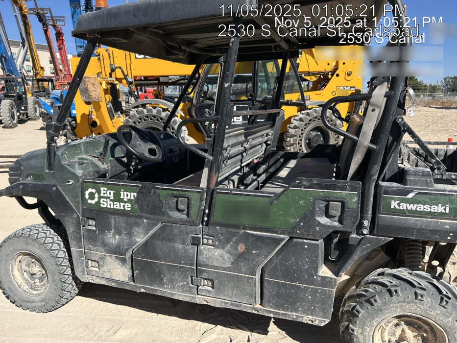 2018 Kawasaki MULE PRO-DX Kawasaki Mule 4x4 Diesel UTV w/Hard Top, Windshield, Beacon, Backup Alarm, ES Keypad/Hardware Installed