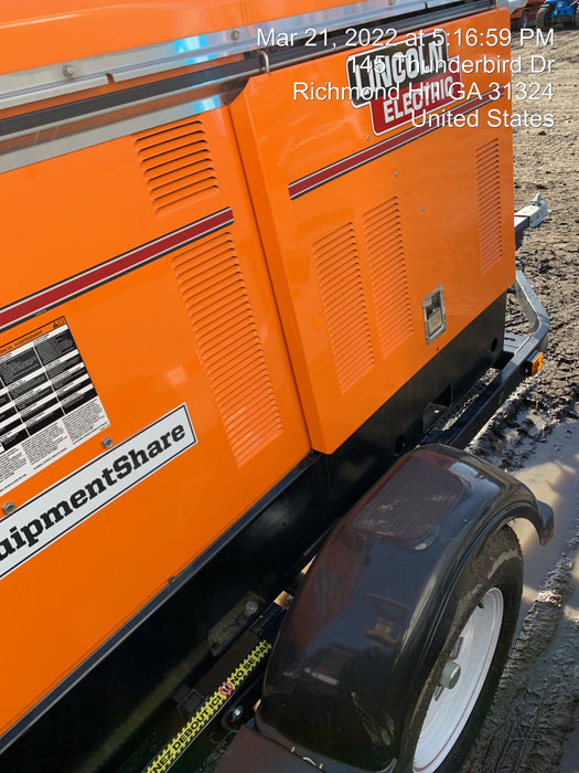 2021 Lincoln Electric Vantage 549X Ready Pak 3, ORANGE (includes trailer, cable rack, fender light kit)