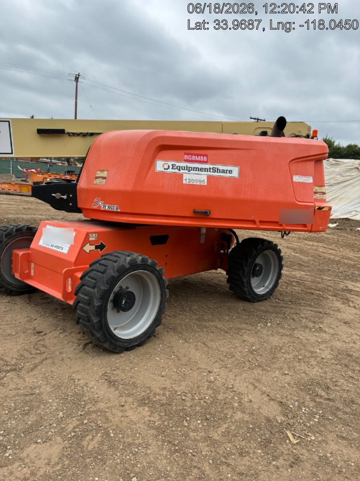 2021 JLG 660SJ