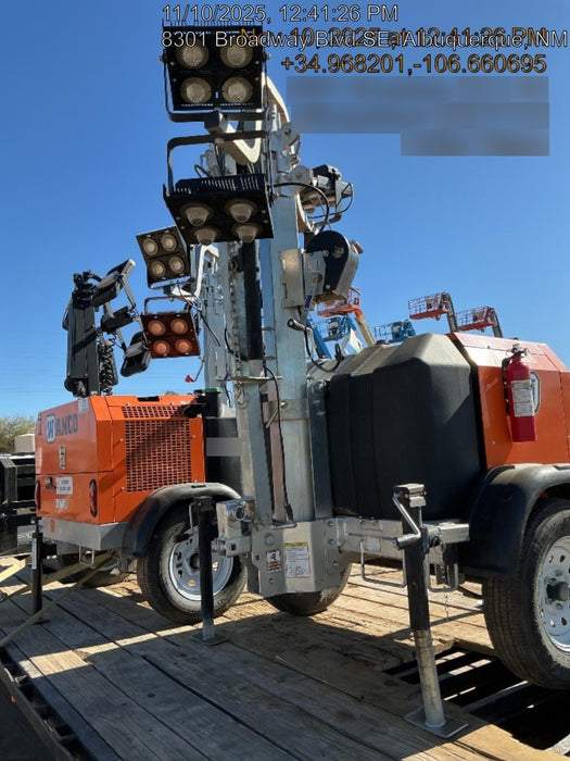 2024 Wanco WLTT-4MM4K Diesel, Deep Sea Controller, Shore Power Plug, Auto Start, (4) 350W LED Floodlights, 4kW Generator, 60 Gal Fuel Tank, 2" Ball, T3