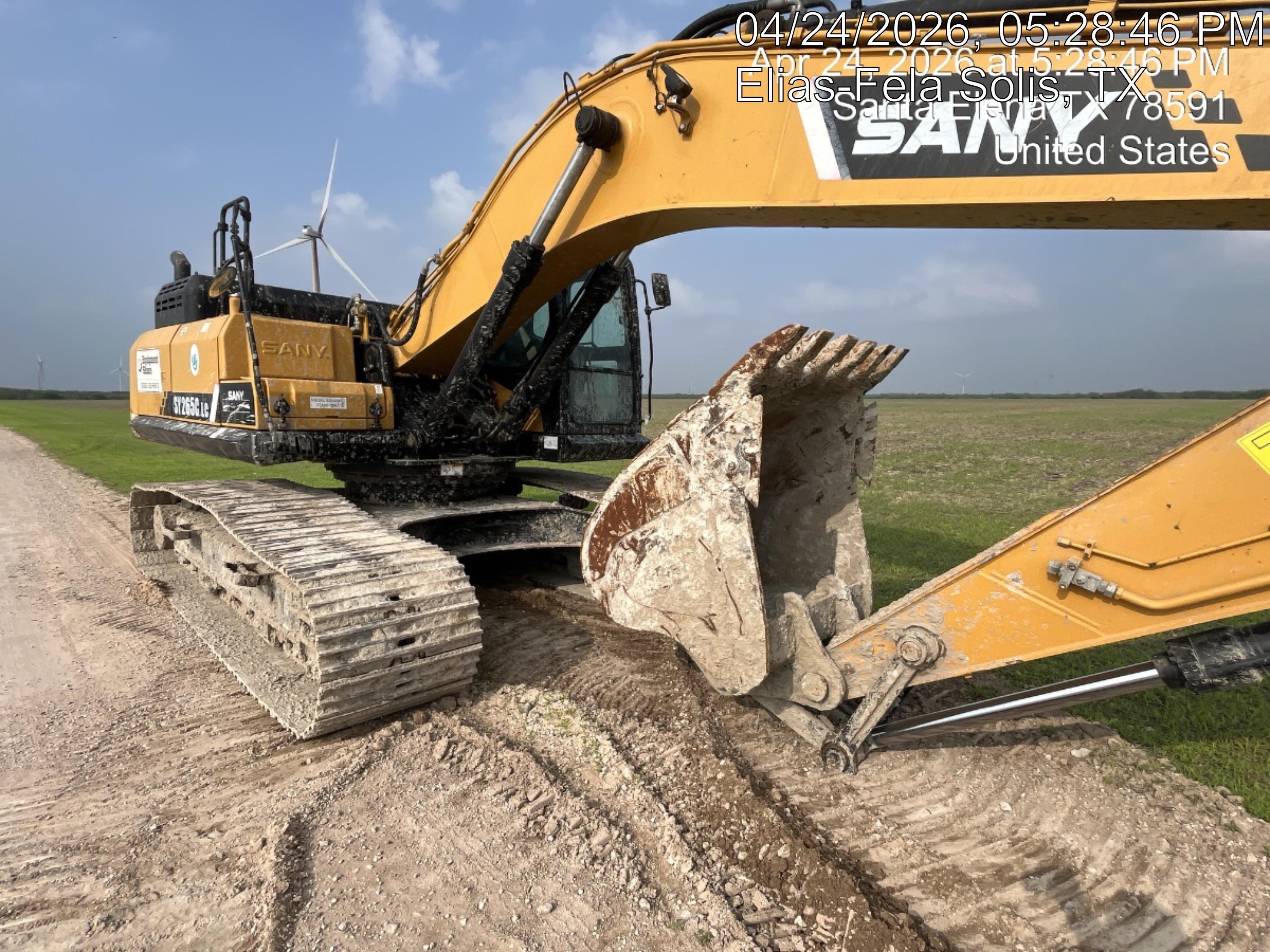 Sany SY265C SY265 Tier 4 - Cab, Bucket