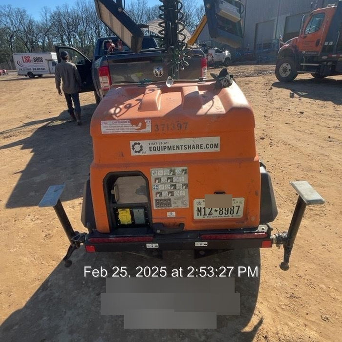 2023 Generac MLT2 Diesel, Flex Switch 120V Input, Powerzone Controller, 
(4) 320W LED Lights, 4kW Generator, 39.9 Gal Fuel Tank, 2" Ball, T3