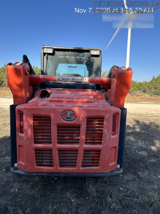 2019 Kubota SVL75-2 Cab/Heat/Air, Standard Tracks, Standard Flow, Hydraulic QC 68" HD Tooth Bucket