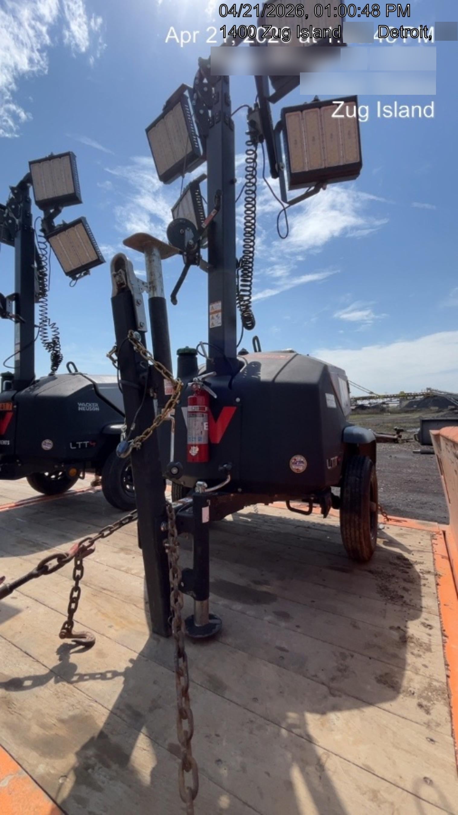 2024 Wacker Neuson LTT4 Diesel, Kohler KDW702, Deep Sea Controller, Auto Start, LED 320W, Bypass Outlet, T3