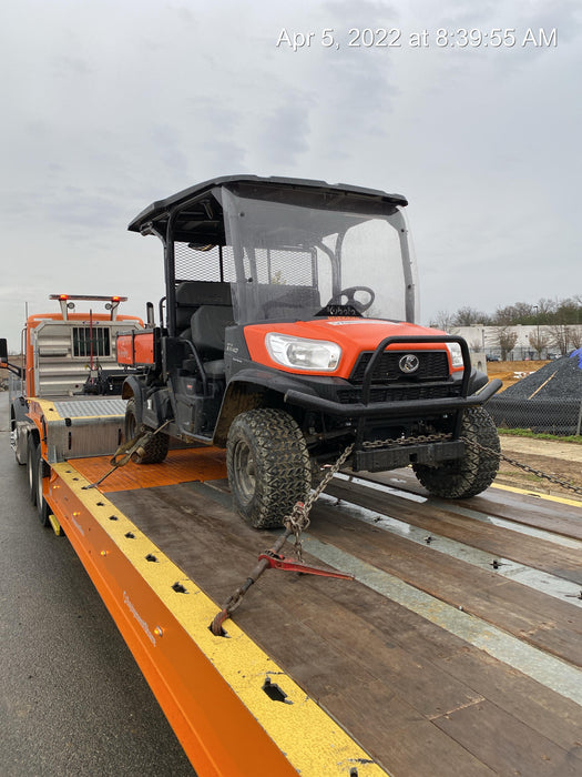 Kubota RTV-X1140W-H Plastic Canopy, Windshield Acrylic Clear, LED Strobe Light, Wire Harness Kit, Back up Alarm