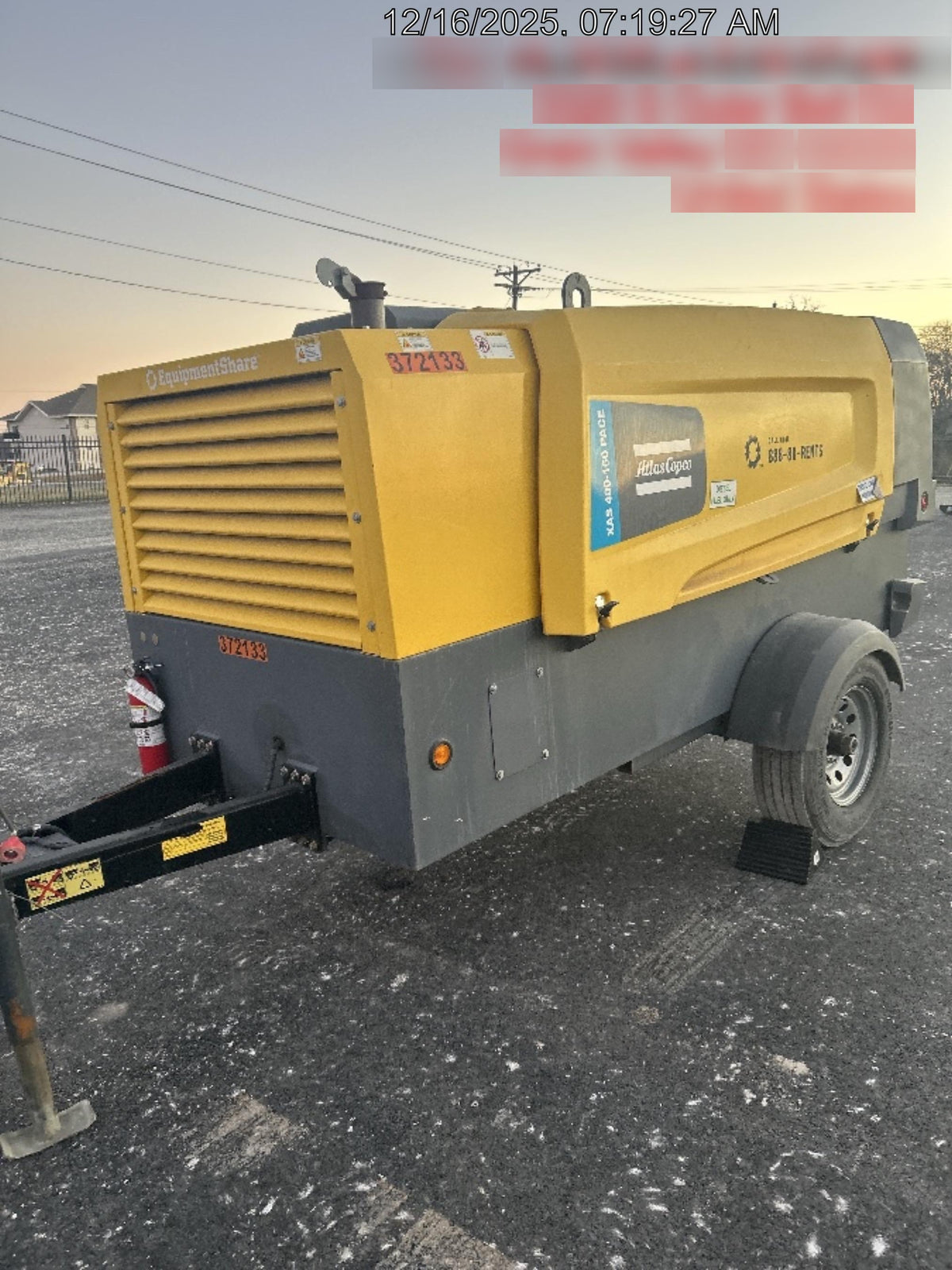 2023 ATLAS COPCO XAS 400-150 PACE