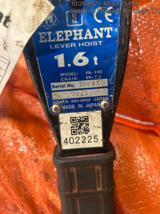 2024 ELEPHANT YA-160-20