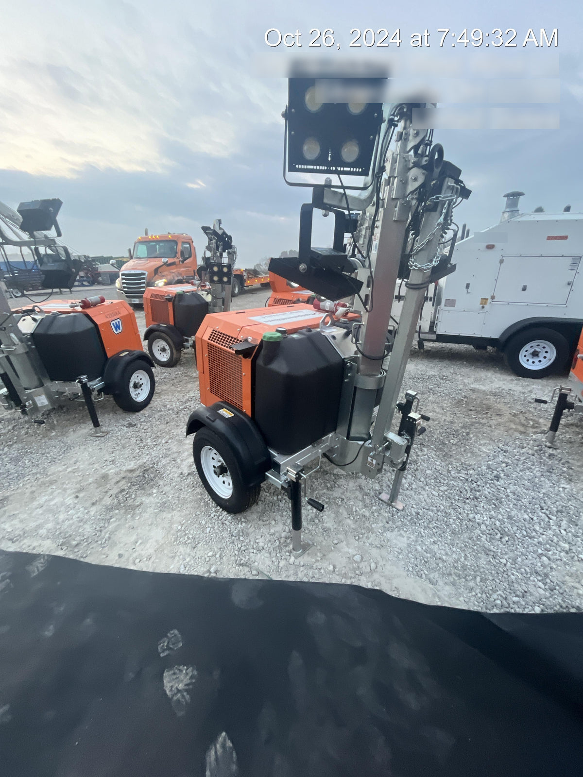 2024 Wanco WLTT-4MM4K Diesel, Deep Sea Controller, Shore Power Plug, Auto Start, (4) 350W LED Floodlights, 4kW Generator, 60 Gal Fuel Tank, 2" Ball, T3